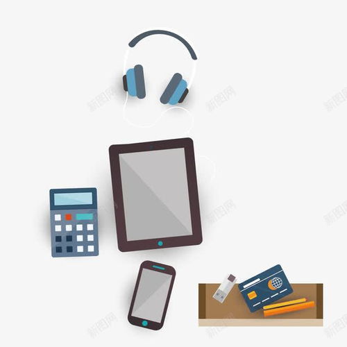 書桌桌面電子產品高清素材免費下載指南